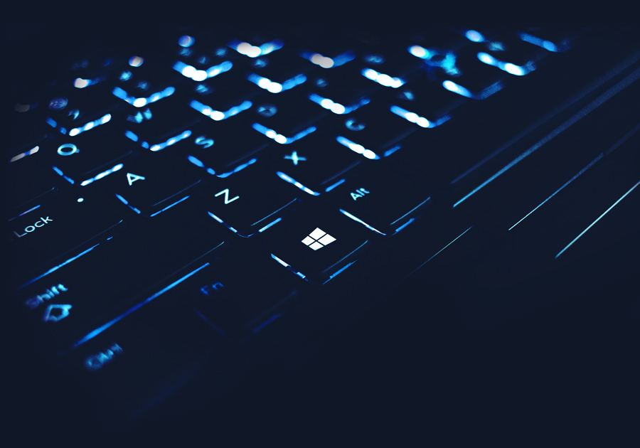 An InfraShield Keyboard background graphic